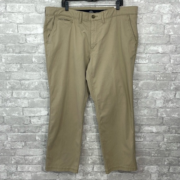 St.Johns Bay Power Stretch Khaki Pants - Picture 1 of 8